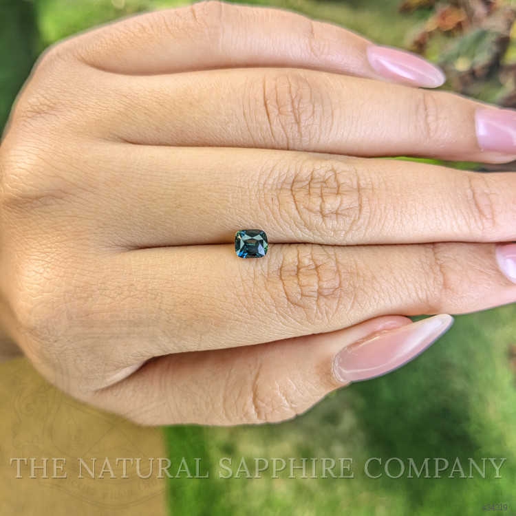 0.84 Ct. Greenish Blue Sapphire from Madagascar