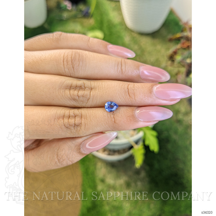 1.09 Ct. Blue Sapphire from Ceylon (Sri Lanka)