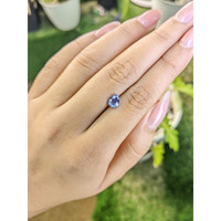 1.09 Ct. Blue Sapphire from Ceylon (Sri Lanka) Life Style