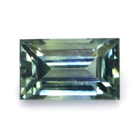 0.78 Ct. Bluish Green Sapphire from Madagascar Video