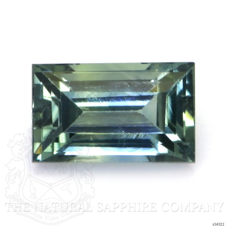 0.78 Ct. Bluish Green Sapphire from Madagascar