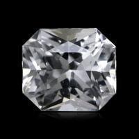 1.30 Ct. White Sapphire from Ceylon (Sri Lanka) Video