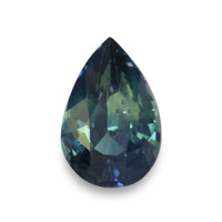 0.79 Ct. Greenish Blue Sapphire from Madagascar Video