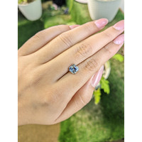 2.44 Ct. Bi Color Sapphire from Ceylon (Sri Lanka) Life Style