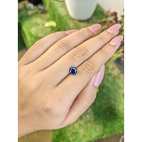 2.07 Ct. Blue Sapphire from Ceylon (Sri Lanka) Life Style