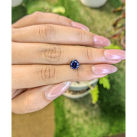 2.07 Ct. Blue Sapphire from Ceylon (Sri Lanka) Life Style