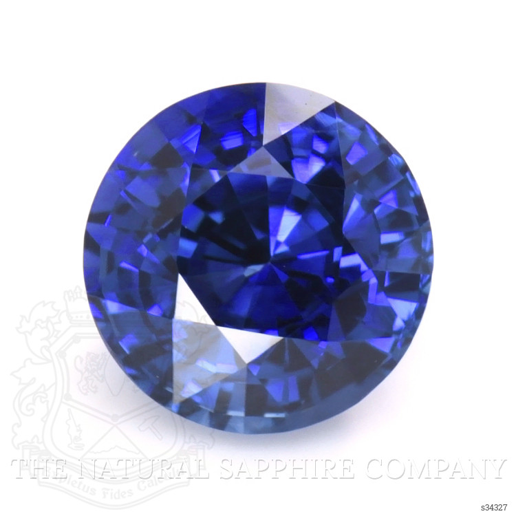 2.81 Ct. Blue Sapphire from Ceylon (Sri Lanka)