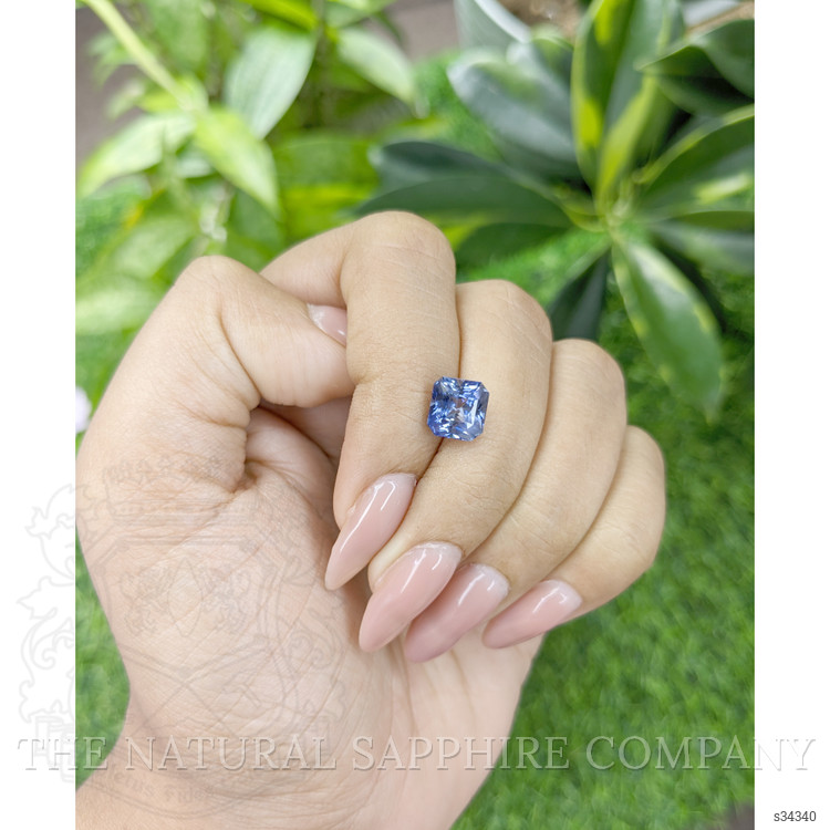 3.13 Ct. Blue Sapphire from Ceylon (Sri Lanka)