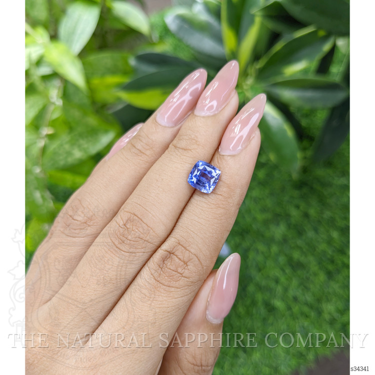 2.59 Ct. Blue Sapphire from Ceylon (Sri Lanka)