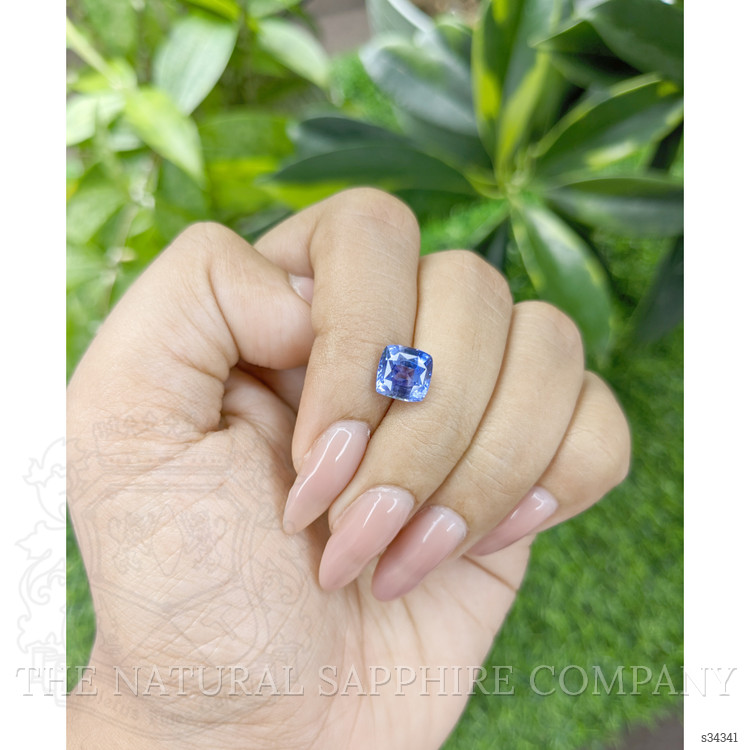 2.59 Ct. Blue Sapphire from Ceylon (Sri Lanka)