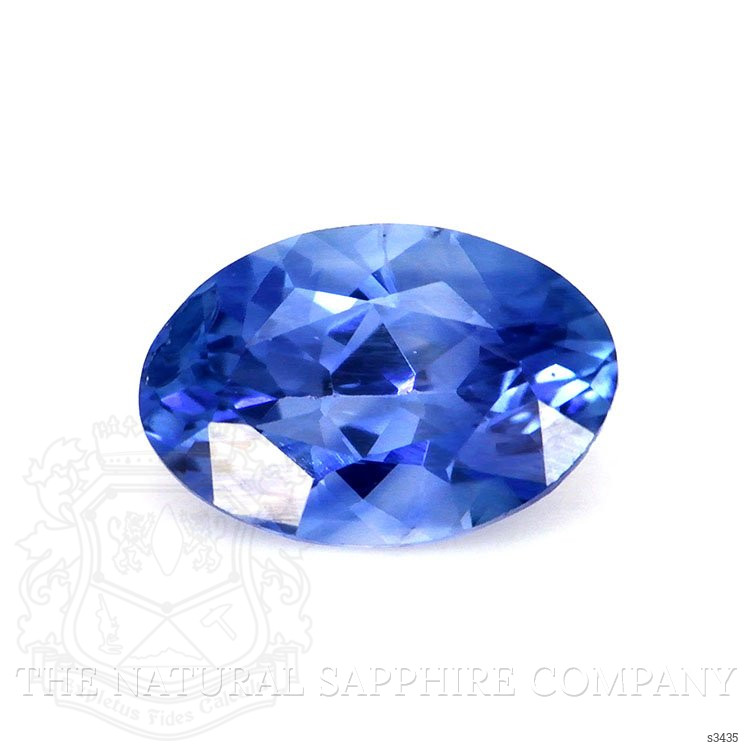 0.54 Ct. Blue Sapphire from Ceylon (Sri Lanka)