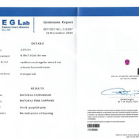 3.01 Ct. Purplish Pink Sapphire from Madagascar Pdf