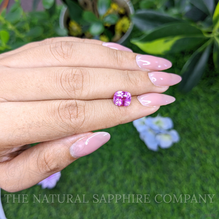 3.01 Ct. Purplish Pink Sapphire from Madagascar
