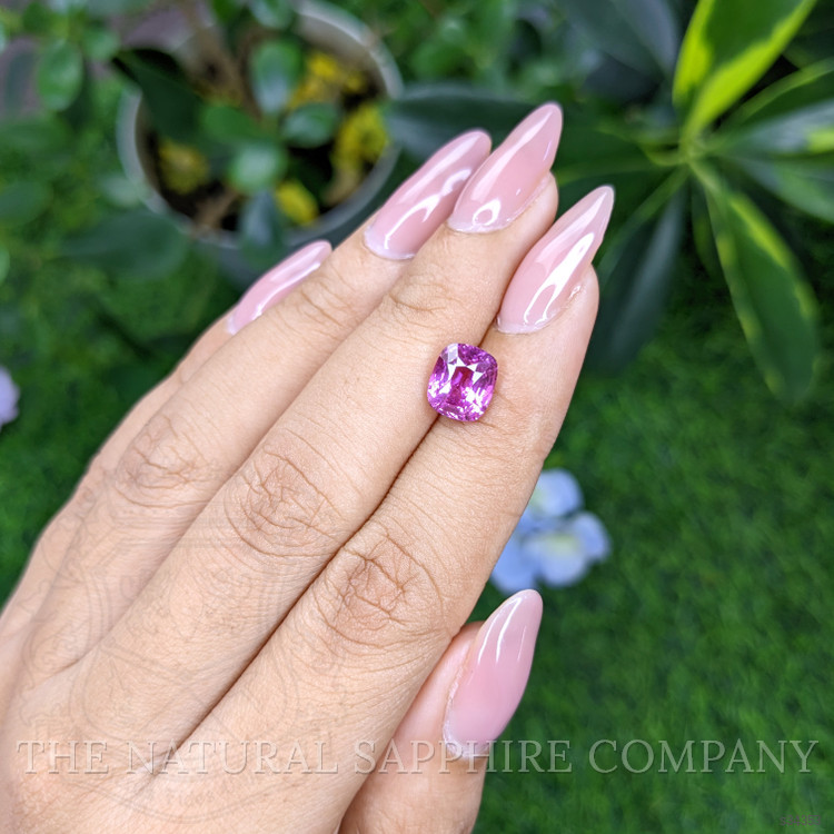 3.01 Ct. Purplish Pink Sapphire from Madagascar