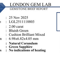 2.00 Ct. Green Sapphire from Madagascar Pdf