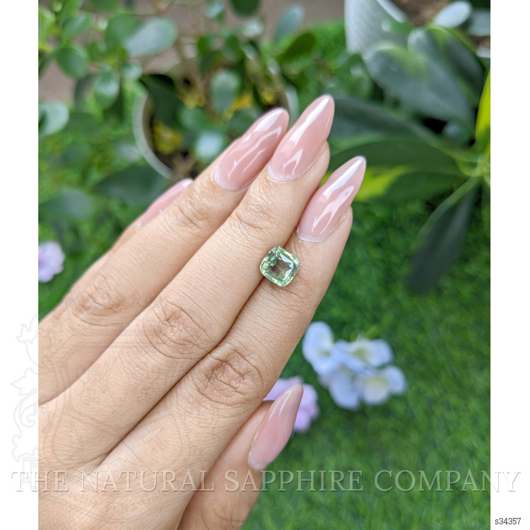2.00 Ct. Green Sapphire from Madagascar