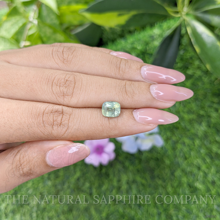 2.64 Ct. Yellowish Green Sapphire from Madagascar