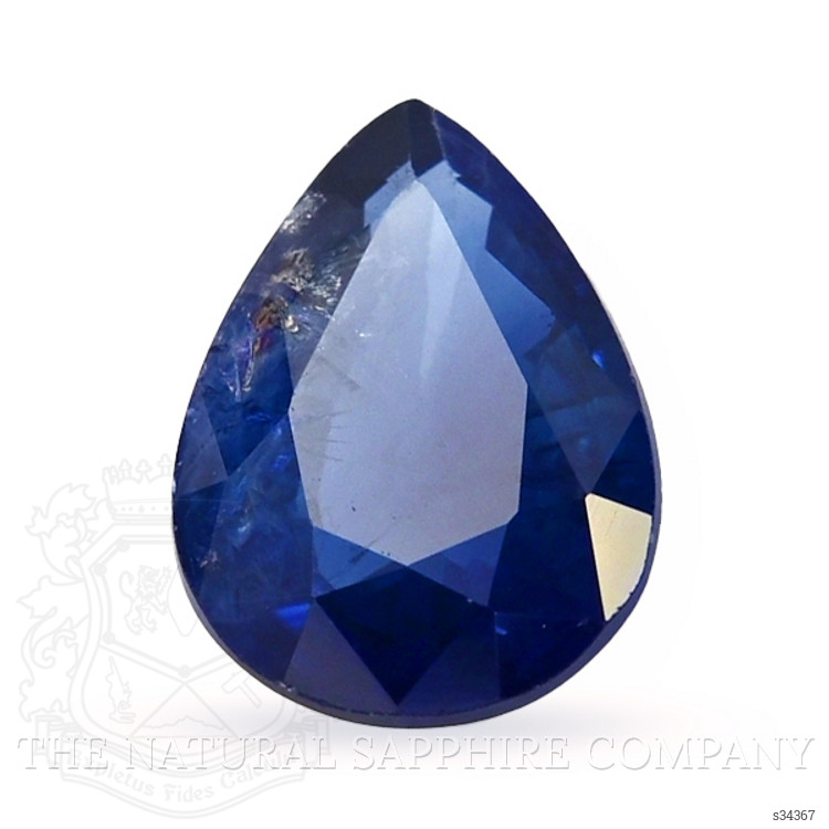 0.85 Ct. Blue Sapphire from Ceylon (Sri Lanka)