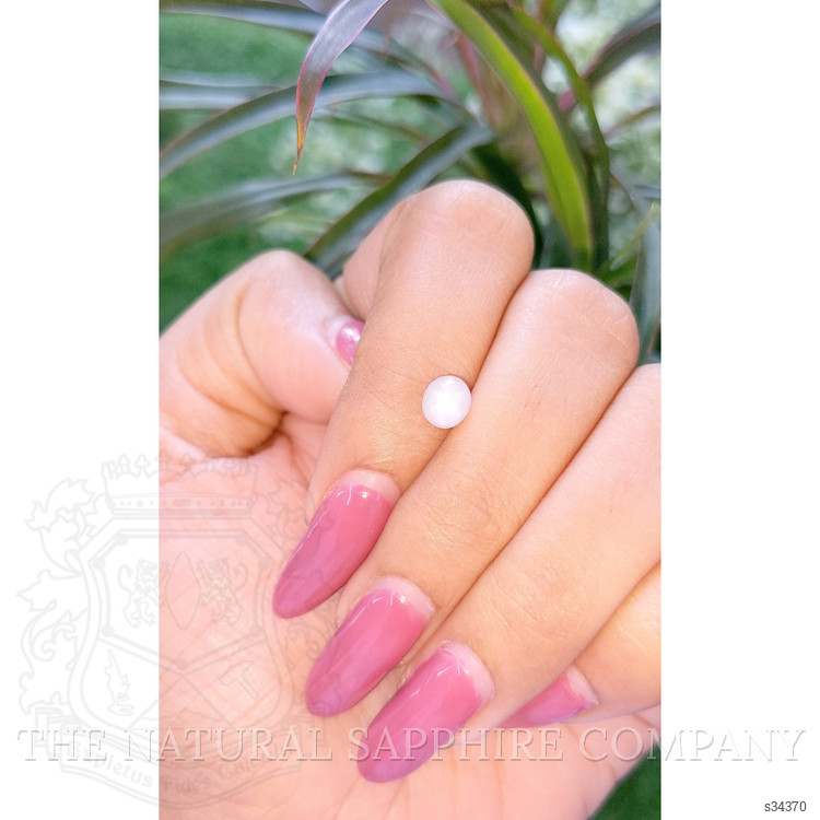 1.49 Ct. White Star Sapphire from Ceylon (Sri Lanka)