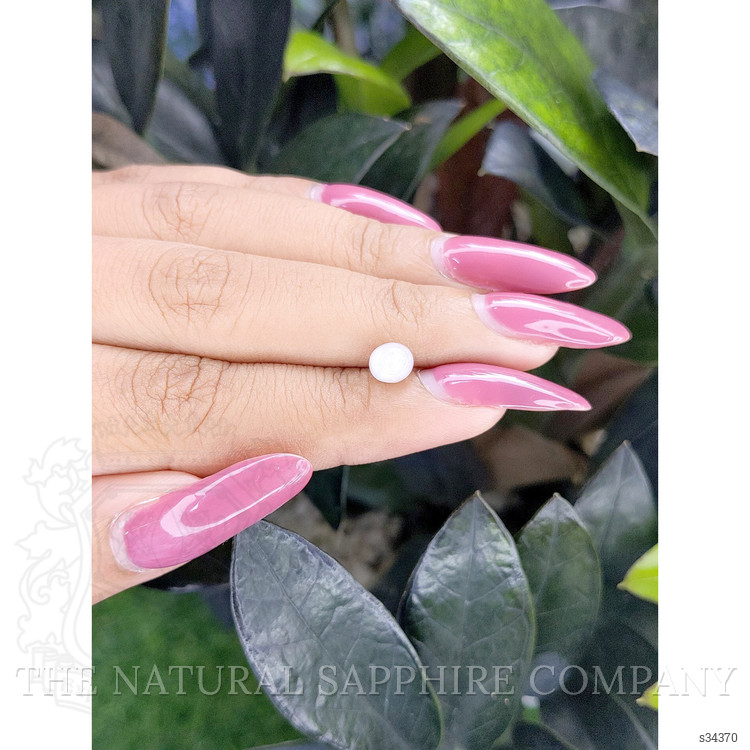 1.49 Ct. White Star Sapphire from Ceylon (Sri Lanka)