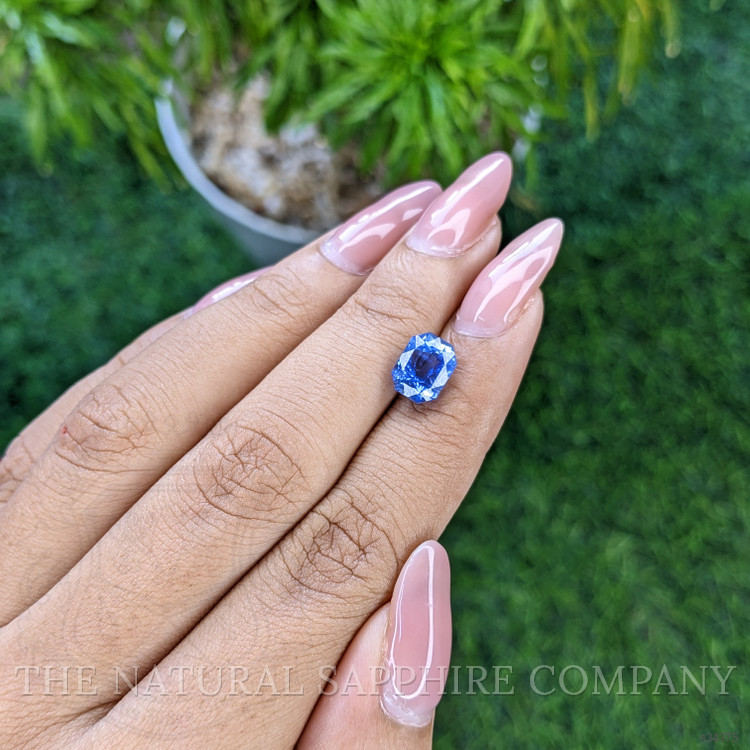 3.15 Ct. Blue Sapphire from Ceylon (Sri Lanka)