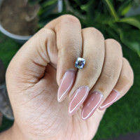 1.17 Ct. Bi Color Sapphire from Madagascar Life Style