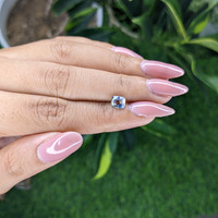 1.17 Ct. Bi Color Sapphire from Madagascar Life Style