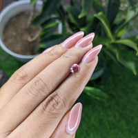 1.06 Ct. Pink Sapphire from Madagascar Life Style