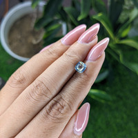 1.24 Ct. Bi Color Sapphire from Madagascar Life Style