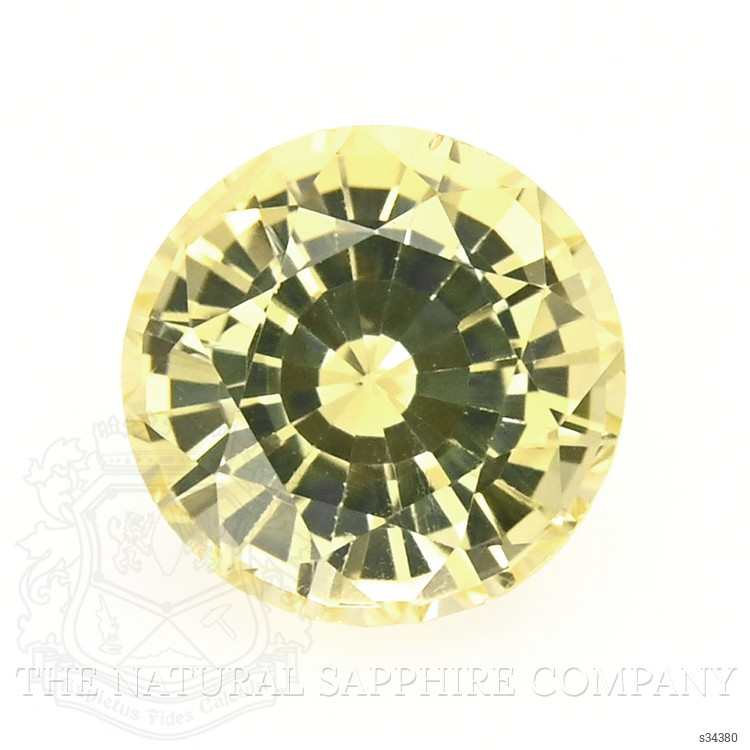 0.92 Ct. Yellow Sapphire from Ceylon (Sri Lanka)