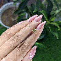 0.92 Ct. Yellow Sapphire from Ceylon (Sri Lanka) Life Style