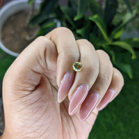 0.92 Ct. Yellow Sapphire from Ceylon (Sri Lanka) Life Style