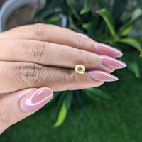 1.12 Ct. Yellow Sapphire from Ceylon (Sri Lanka) Life Style