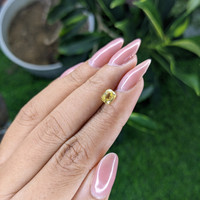 1.12 Ct. Yellow Sapphire from Ceylon (Sri Lanka) Life Style