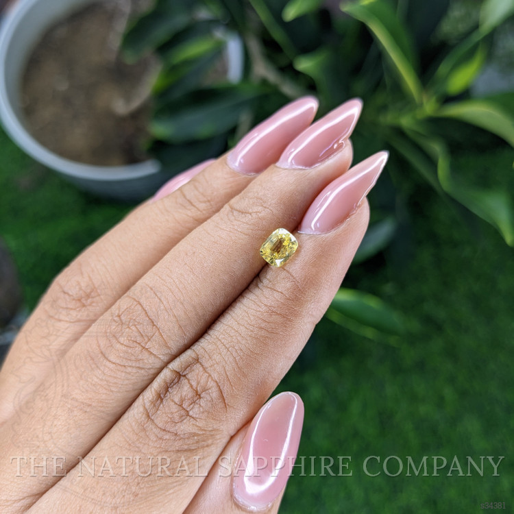 1.12 Ct. Yellow Sapphire from Ceylon (Sri Lanka)