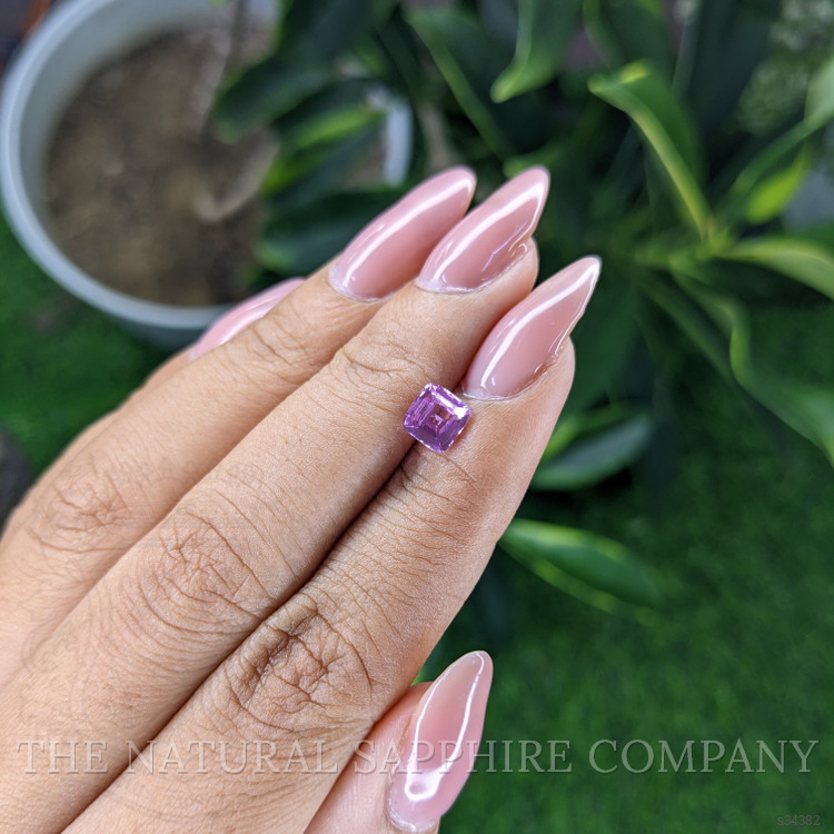1.04 Ct. Purple Sapphire from Madagascar