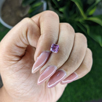 1.04 Ct. Purple Sapphire from Madagascar Life Style