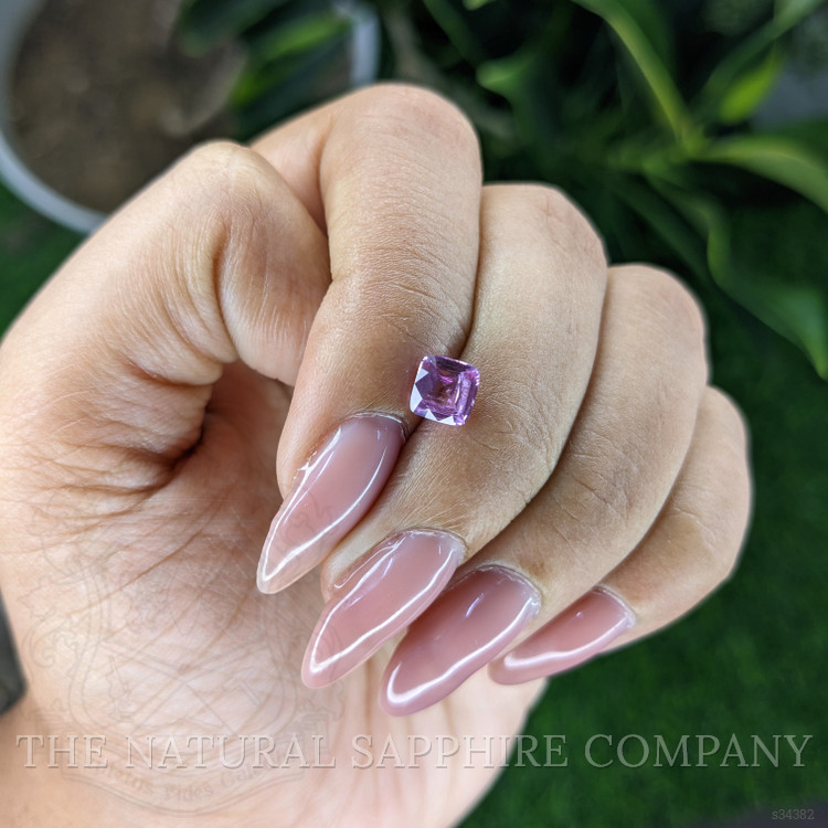 1.04 Ct. Purple Sapphire from Madagascar