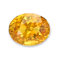 1.12 Ct. Orangish Yellow Sapphire from Ceylon (Sri Lanka) Video