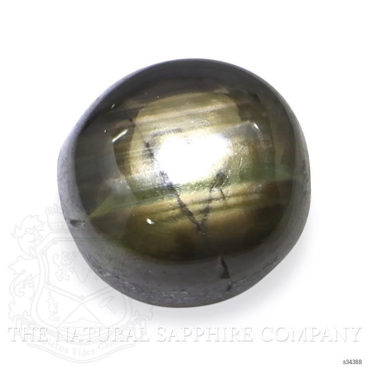 1.08 Ct. Black Star Sapphire from Ceylon (Sri Lanka)