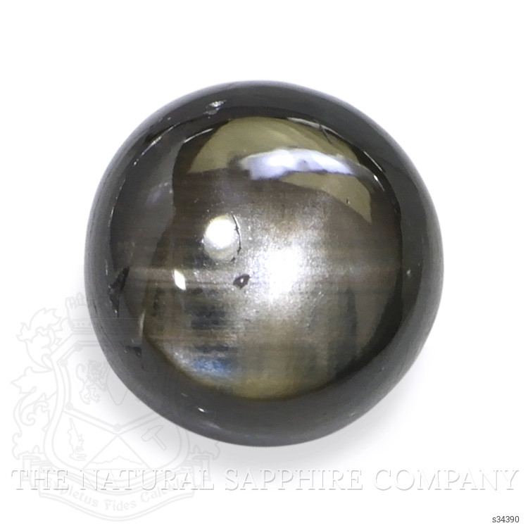 2.04 Ct. Black Star Sapphire from Ceylon (Sri Lanka)