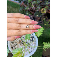 2.04 Ct. Black Star Sapphire from Ceylon (Sri Lanka) Life Style