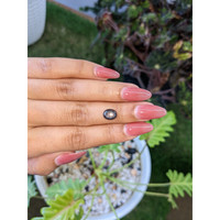 2.28 Ct. Black Star Sapphire from Ceylon (Sri Lanka) Life Style