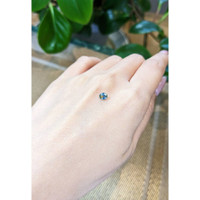 0.51 Ct. Bi Color Sapphire from Thailand Life Style