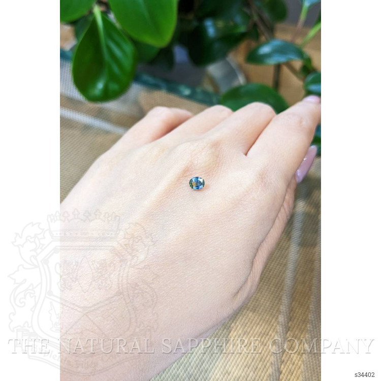 0.51 Ct. Bi Color Sapphire from Thailand