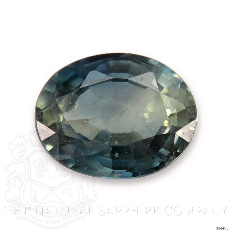 0.38 Ct. Bluish Green Sapphire from Thailand