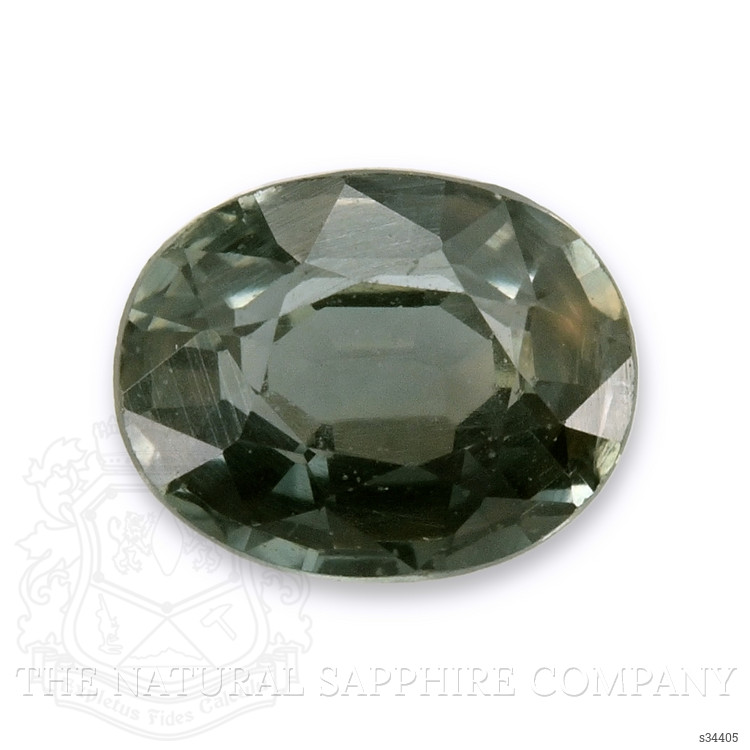 0.39 Ct. Yellowish Green Sapphire from Thailand