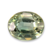 0.47 Ct. Yellowish Green Sapphire from Thailand Video