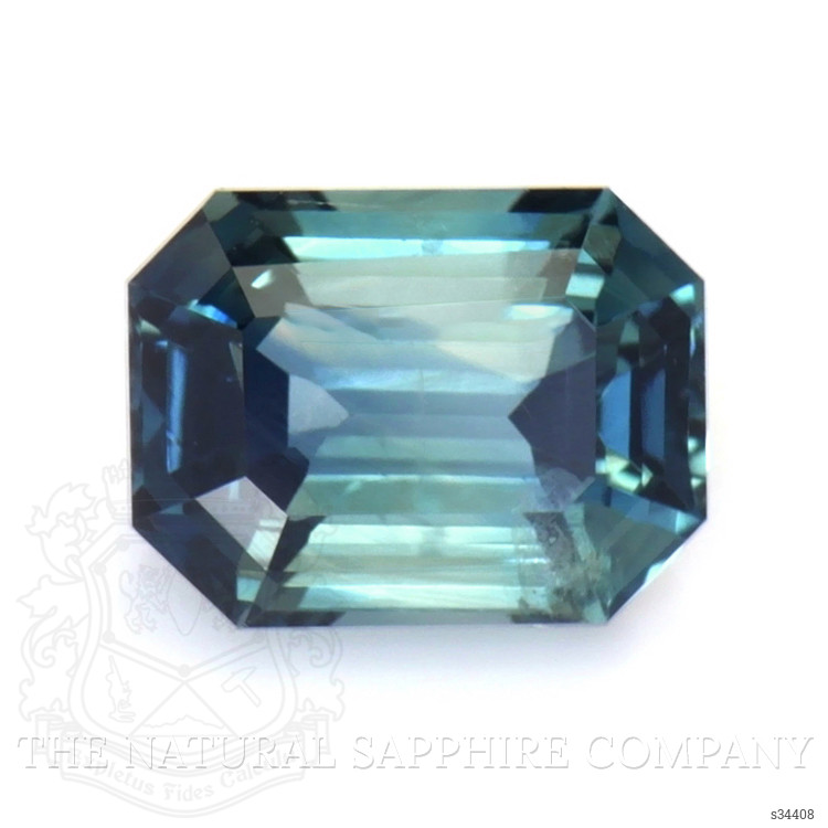 1.22 Ct. Bluish Green Sapphire from Ceylon (Sri Lanka)