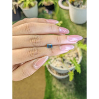 1.22 Ct. Bluish Green Sapphire from Ceylon (Sri Lanka) Life Style